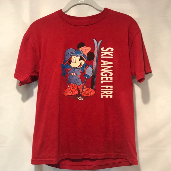 Angel Fire Mickey Mouse shirt - Picture 1 of 6